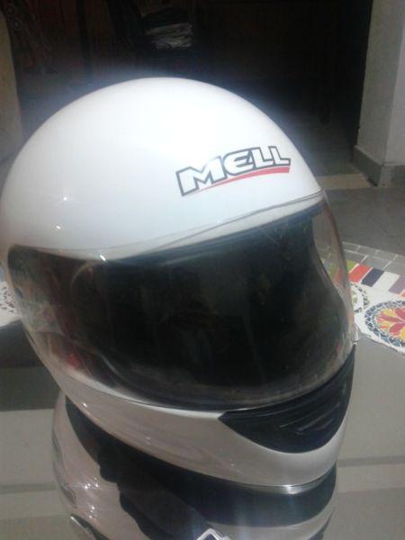 CASCO PARA MOTO MELL XL 61 CM