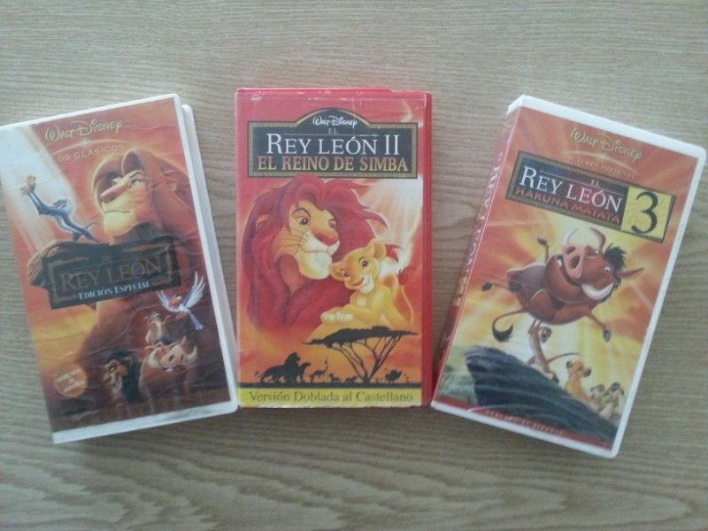 La Trilogia del Rey Leon / VHS