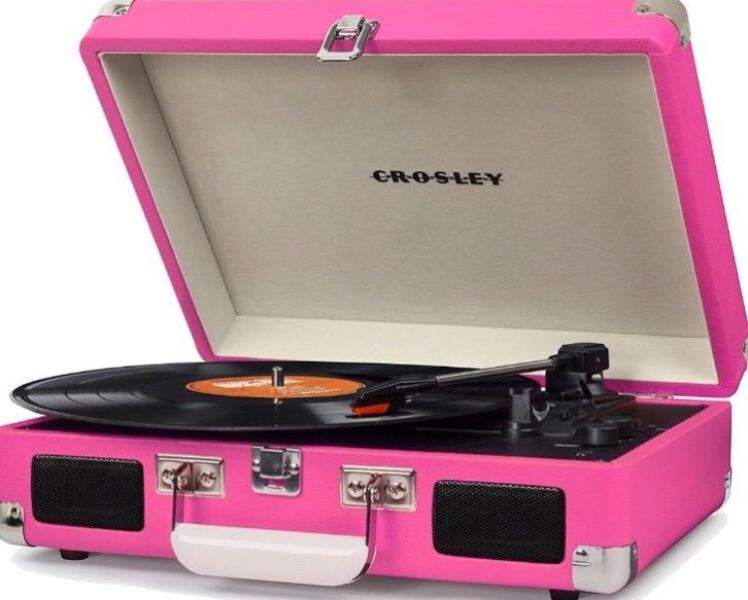 Tocadiscos Crosley Cruiser Deluxe Pink