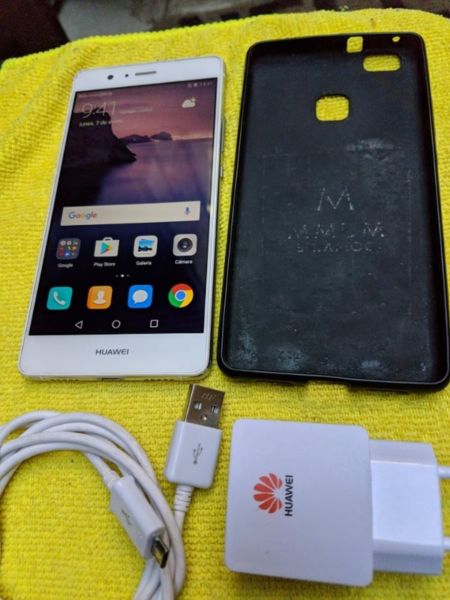 HUAWEI P9 LITE LIQUIDO GARANTIA Y ACCESORIOS