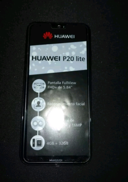 Huawei p20 lite nuevo completo con caja