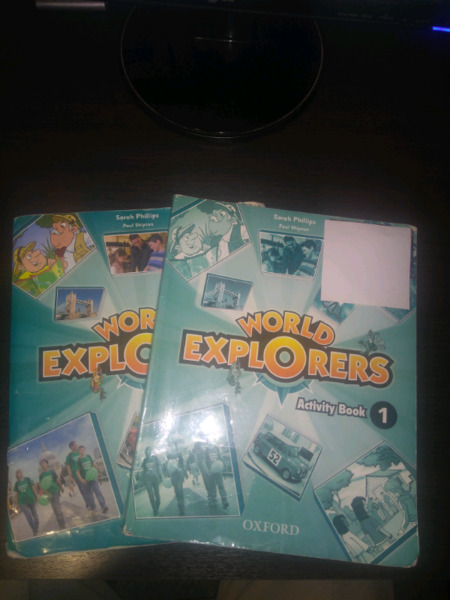 Libro ingles " World Explorers" 1
