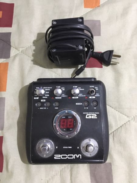 Pedalera Zoom G2