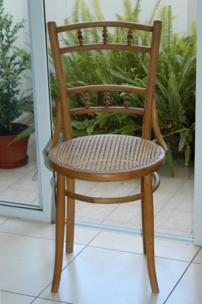 Silla Thonet Original. Esterilla Natural.