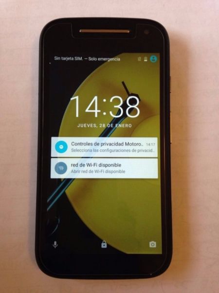 Vendo moto e segunda generación 4g con detalle en la