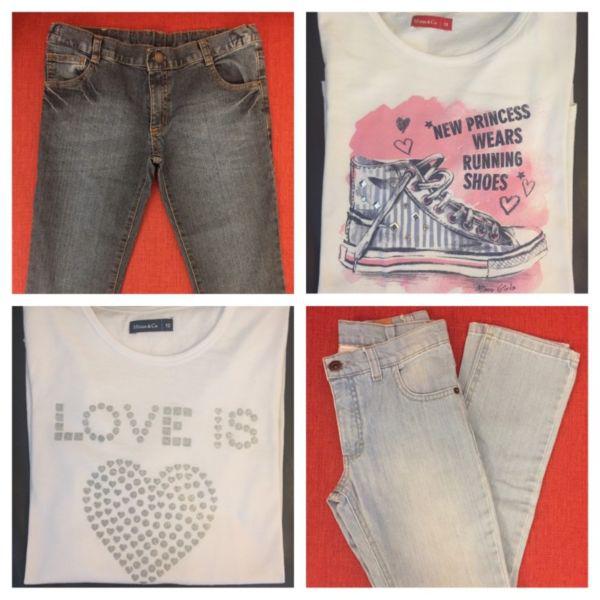 2 Remeras Mimo 2 Jeans Mimo Y Cheeky Talle 12 y 14
