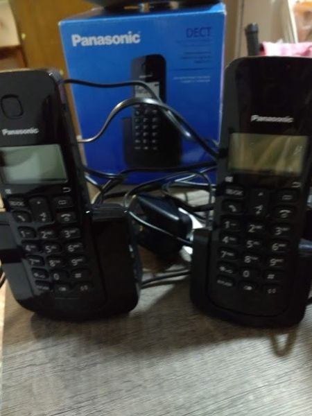 2 telefonos inalambrico sin uso/Panasonic