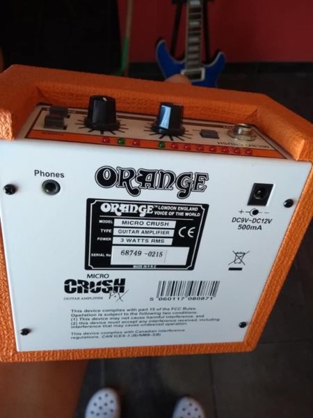 Amplificador Orange micro crush