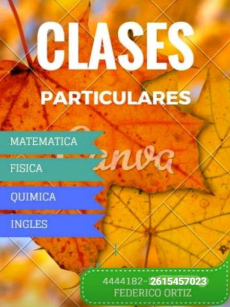 Clases particulares matematicas