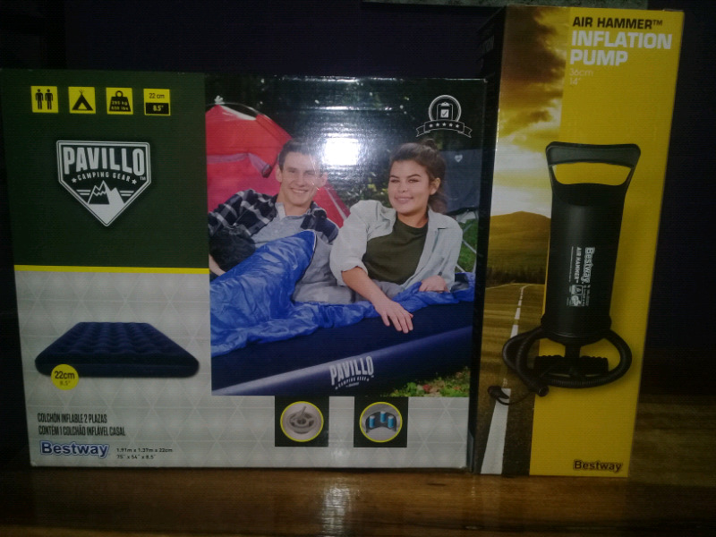 Colchon de 2 plazas + inflador
