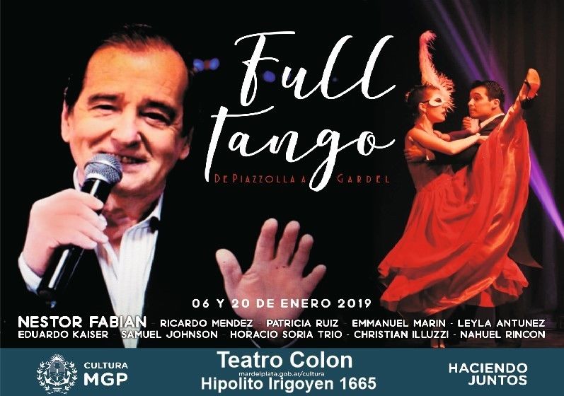 FULL TANGO de Piazzolla a Gardel