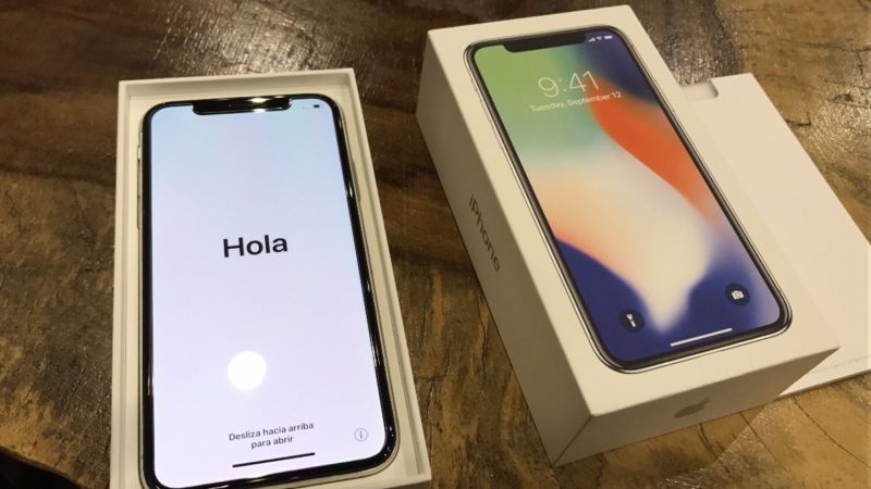 Iphone x 64gb libre de fabrica en color silver. Con garantia