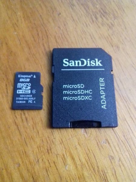 Micro SD 8gb