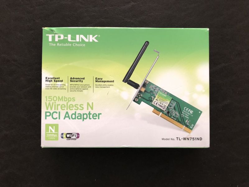 Placa de Red WiFi PCI TP Link