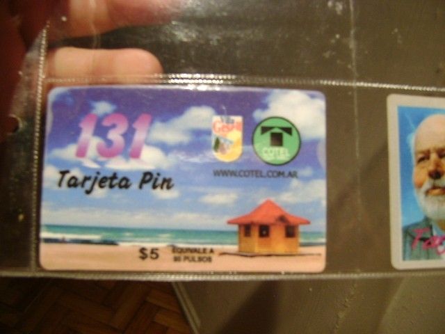 Tarjetas De Telefono Coleccionismo Cotel Villa Gesell Unicas