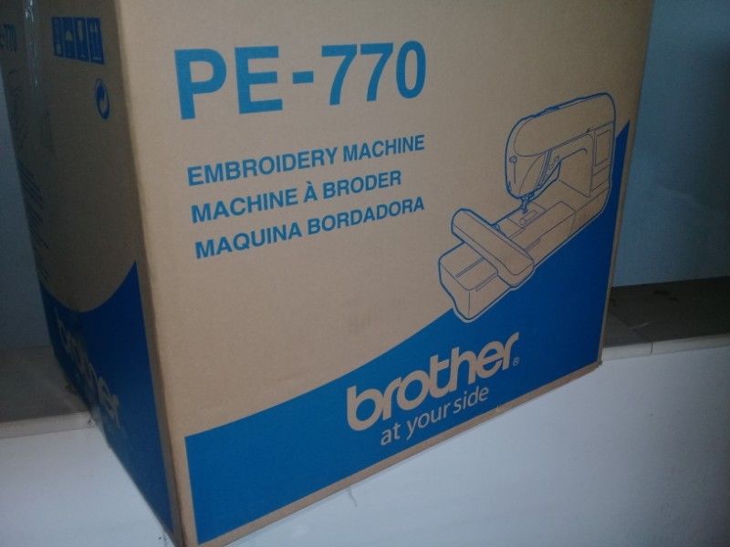maquina de bordar brother 770 digital nueva