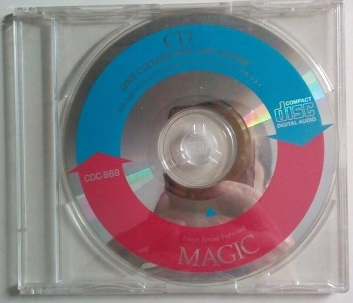 CD limpiador láser