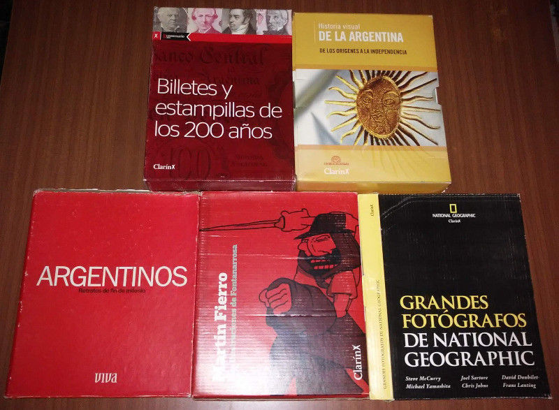Enciclopedias varias de Clarín y Otros, Escucho ofertas /