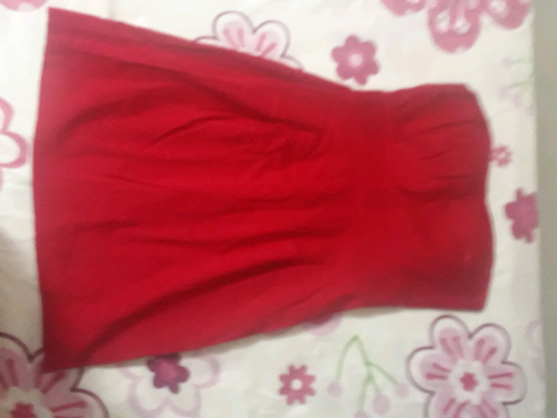 Vendo vestido rojo, talle 1