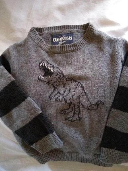 pullover OSH KORSH 24m Dinosaurio perfecto