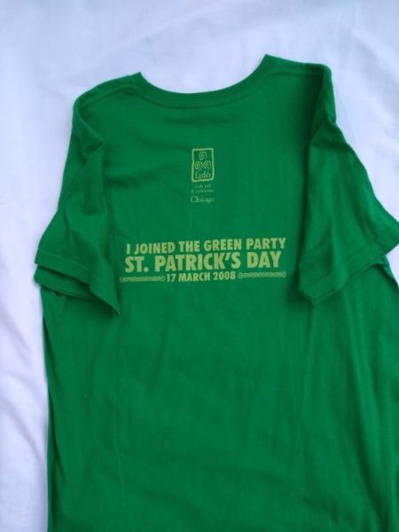 remera verde St¨ Patrick¨s day nueva importada Chicago