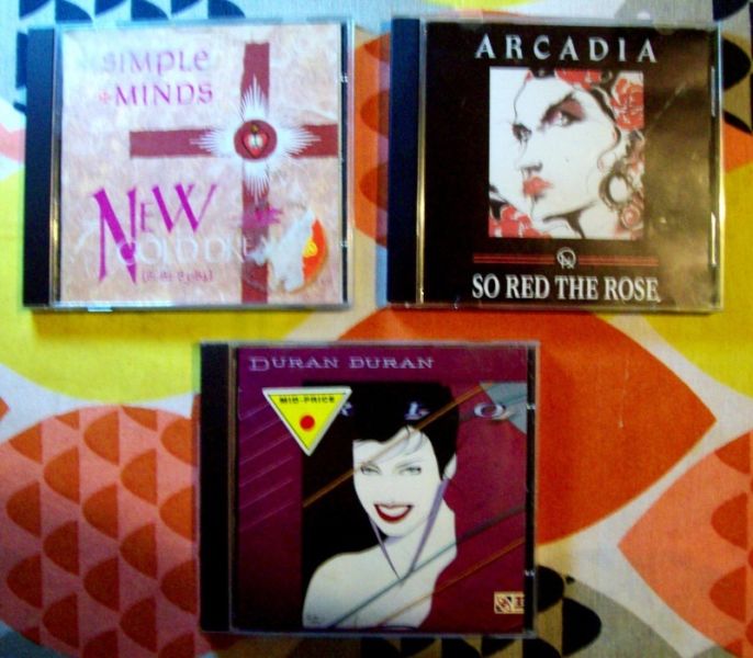 Duran Duran, Arcadia, Simple Minds Cd's