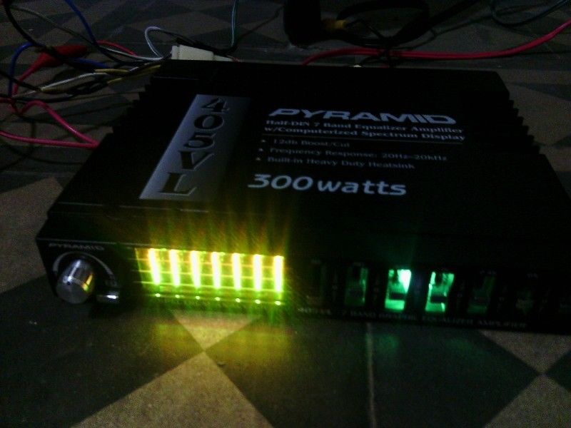 Ecualizador potencia 300w pyramid