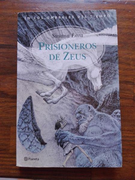 Libro Prisioneros de Zeus. Susana Lara