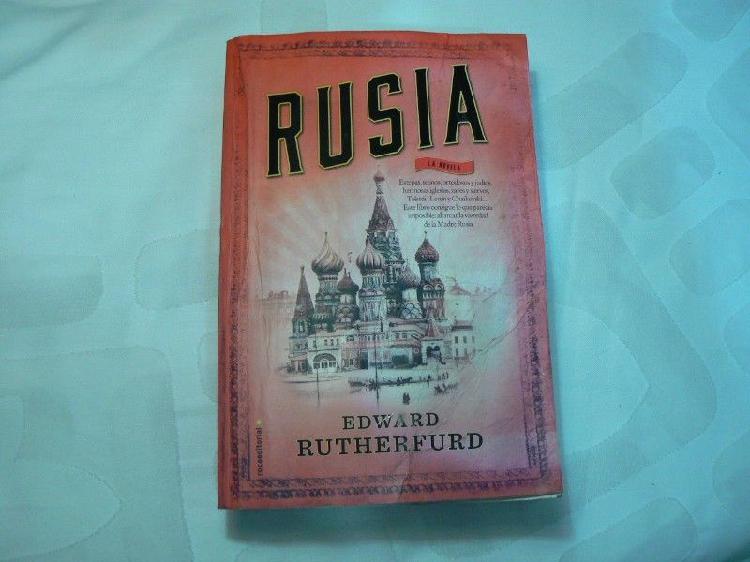 Libro Rusia por Edward Rutherfurd. Roca Editorial 2016. Con