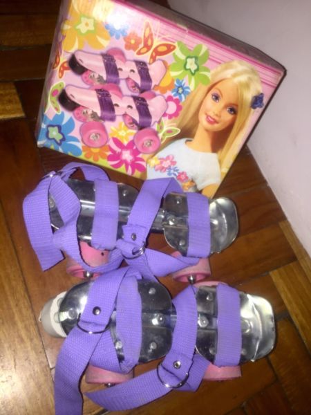 Patines 4 ruedas “Barbie”