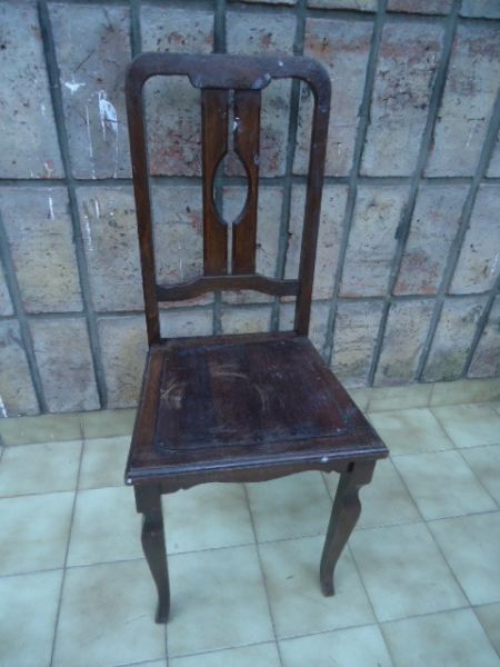 Petit Silla Antigua De Dormitorio