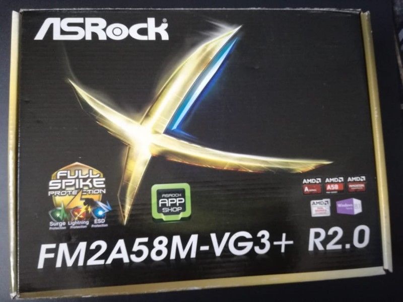 Placa madre gamer ASRock fm2a58m-vg3+R2