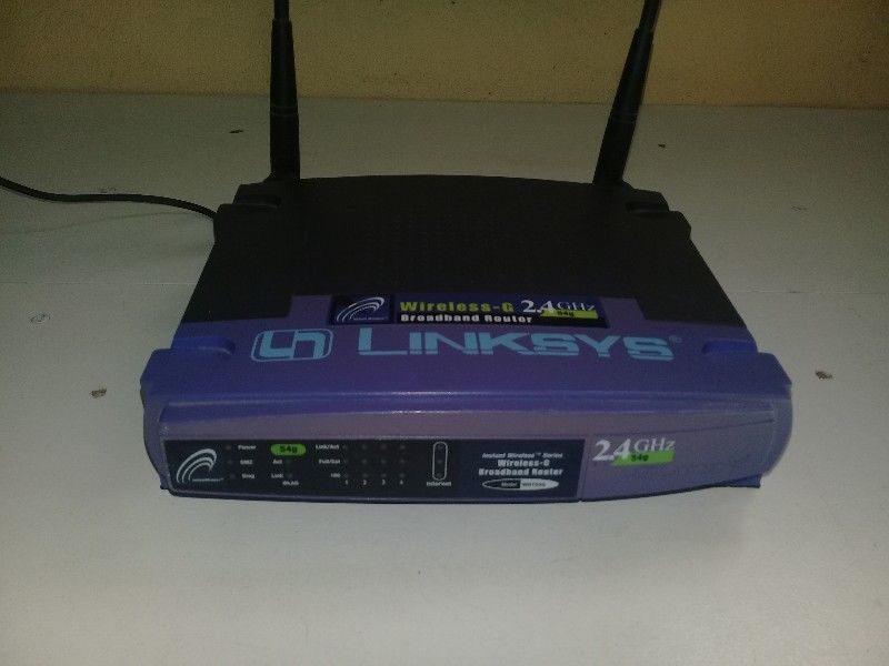 Router Linksys Wrt54g