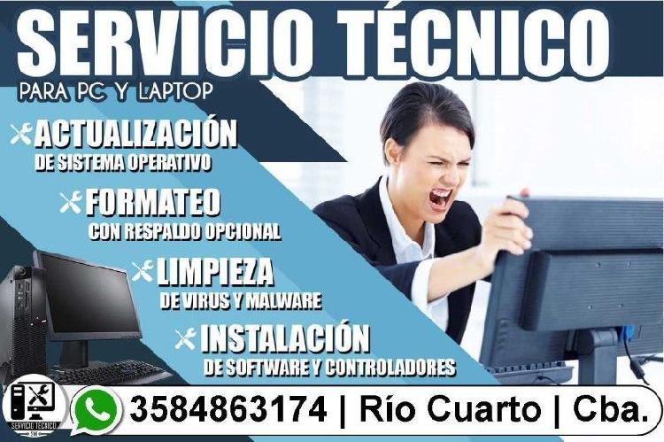 Servicio Técnico Pc, Notebook, Netbook y All In One.