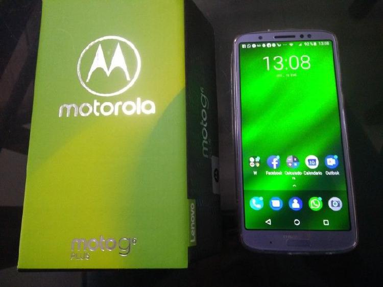 VENDO MOTO G6 PLUS NUEVO 1 SEMANA DE USO