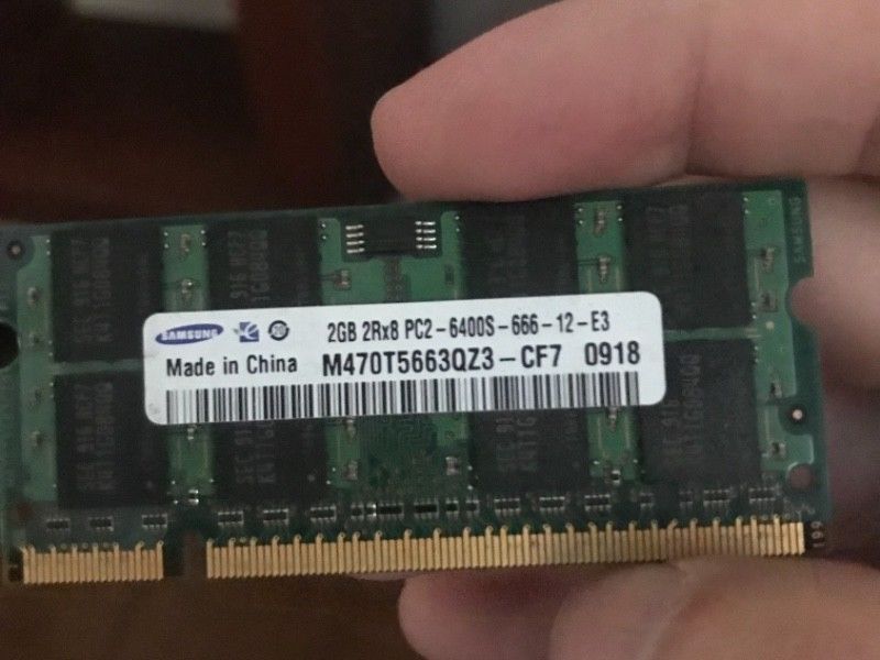 Memoria ram ddr2 2 GB Sodim