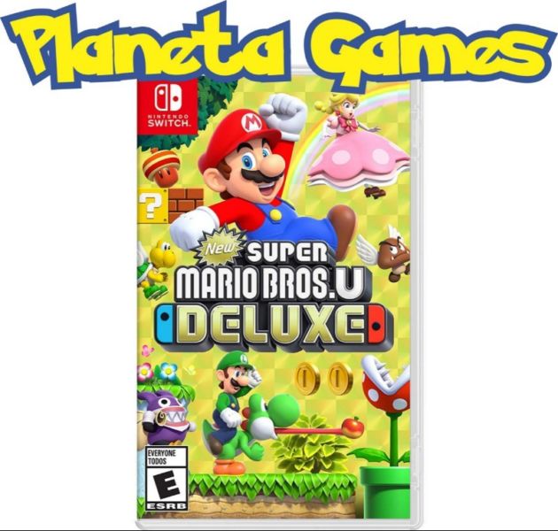 New Super Mario Bros U Deluxe Nintendo Switch Fisicos Caja