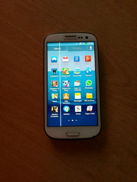 Samsung s3 blanco liberado