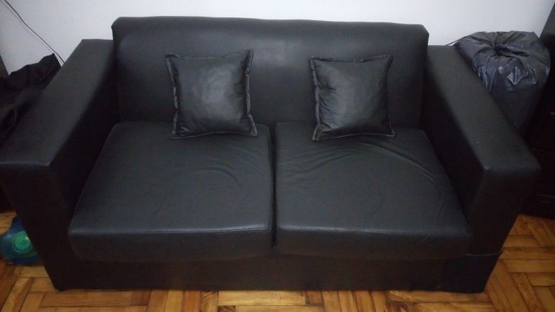 Sofà Sillón cubo 2 cuerpos usado