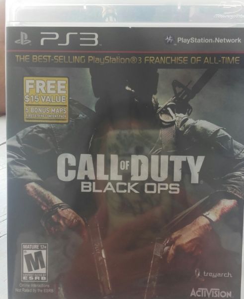 VENDO JUEGO PS3 BLACK OPS NUEVO