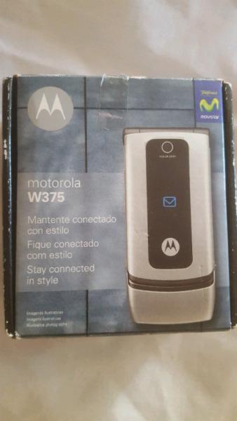 Vendo celular Motorola w375 nuevo en caja