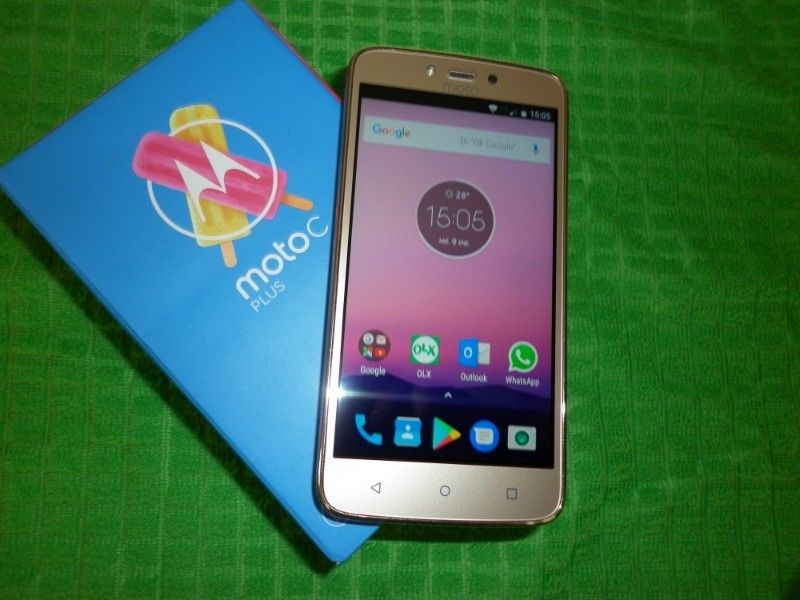 motorola moto c plus libre impecable