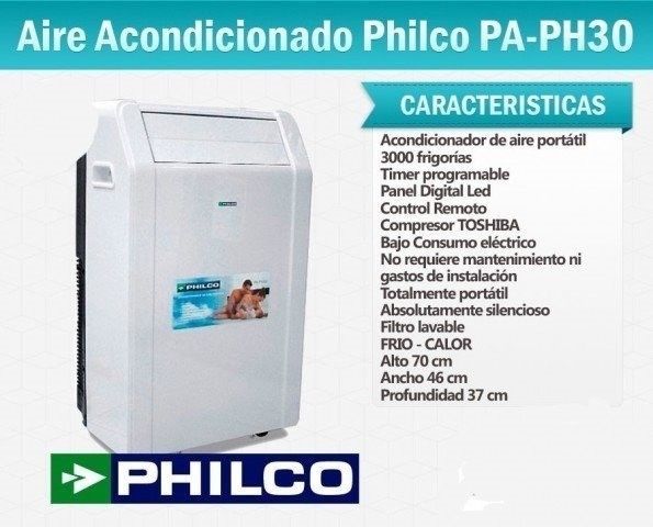 Aire Acondicionado Portátil  F/C Philco PA-PH30