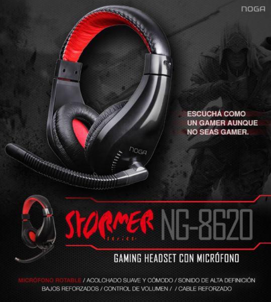 Auriculares Gamer Noganet Stormer Ng-8620 Stereo