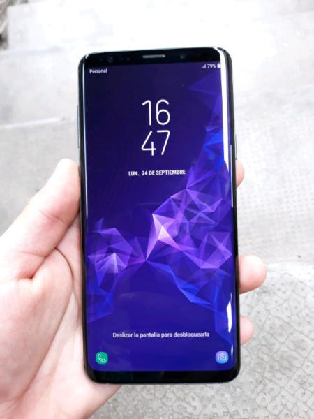 Samsung s9 plus libre 6.2