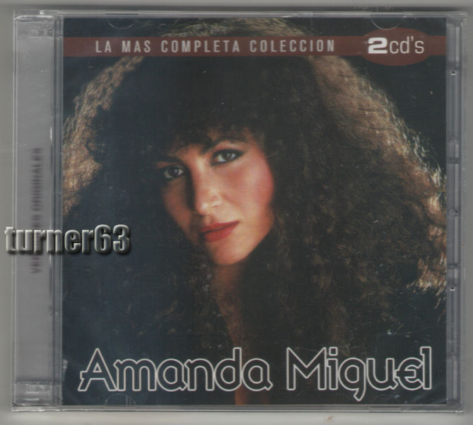 AMANDA MIGUEL *** LA MÁS COMPLETA COLECCIÓN *** 2 CDS