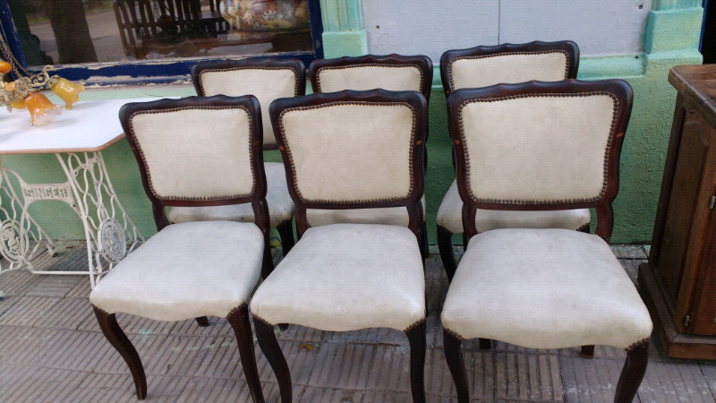 Antiguas sillas estilo Luis 15 impecables