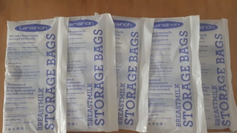 Bolsas para leche materna x25 unidades-180 ml