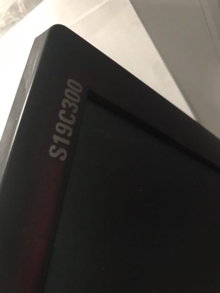 Monitor Led Samsung S19C300 Vga Dvi