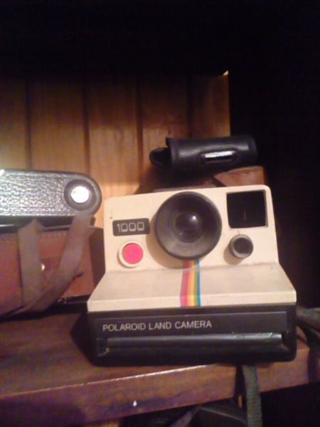 Polaroid land cámara 